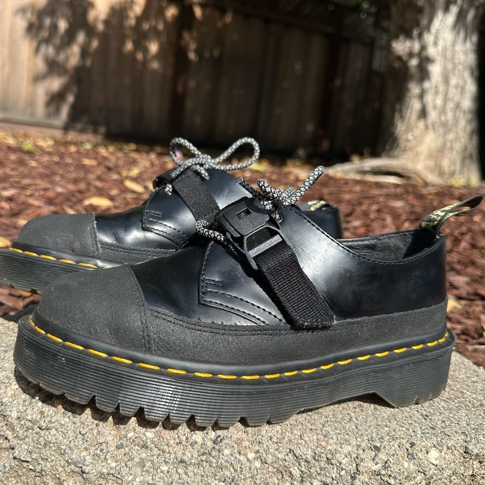 Dr Martens Bex Tech Smooth Leather Oxford 1461